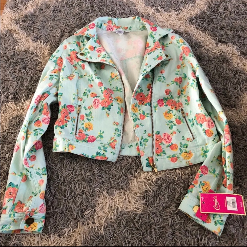 Brand New Candie’s Floral Jacket